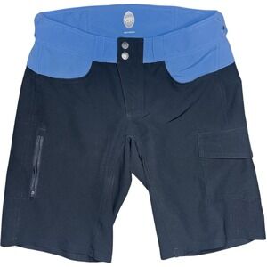 Club Ride Traverse Shorts Men's S Black Blue MTB Cycling Lightweight Performance
